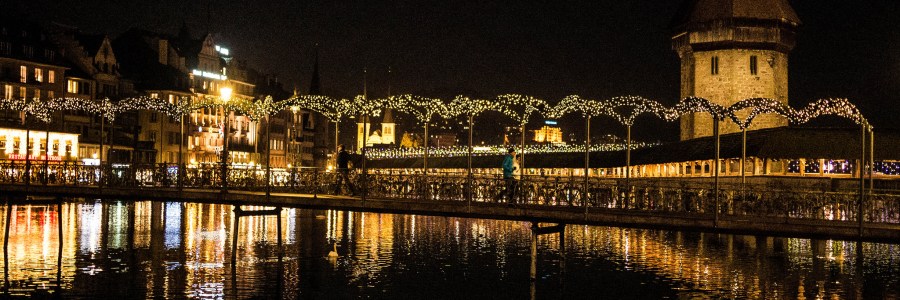 Luzern bridge Lucerna Svizzera