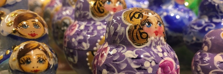 Mosca Russian dolls Matrioska