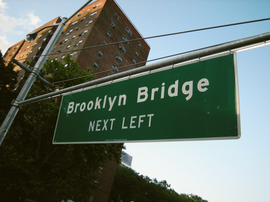 Brooklyn street sign