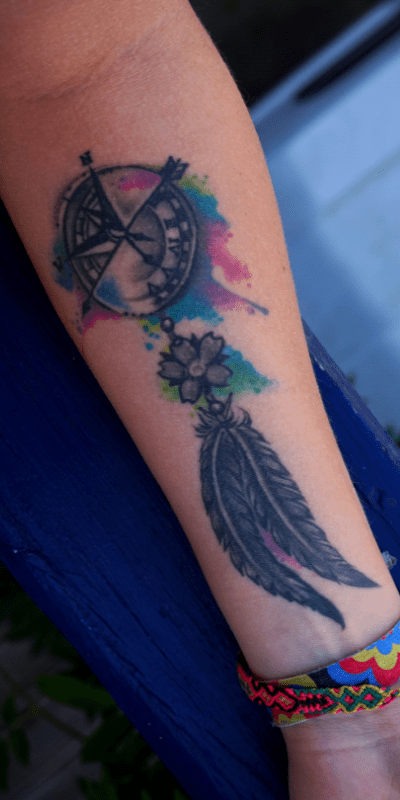 Mamma io Parto TATUAGGI VIAGGIO - TANIA FESANI