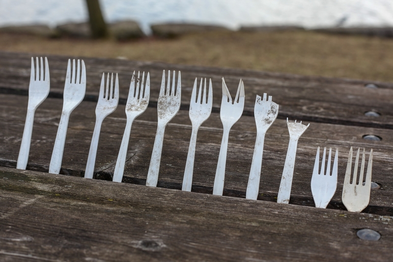 Plastic cutlery