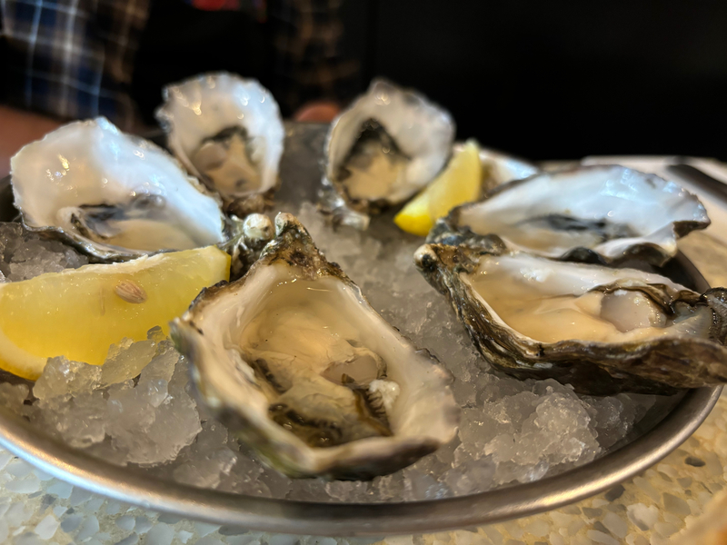 Mourne Seafood Bar Belfast oysters